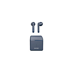 R-MUSIC - Ecouteurs Sans Fil Bluetooth MIRA pour "IPHONE 14" (BLEU) 