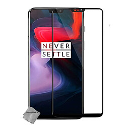 Htdmobiles Film de protection vitre verre trempe incurve integral pour OnePlus 6 - NOIR