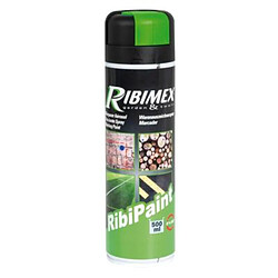 Ribimex Peinture de marquage en bombe vert fluo 500 ml