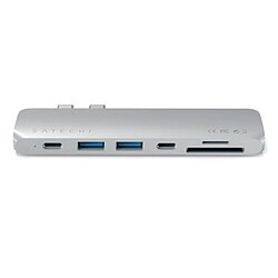 Satechi Hub USB Type-C Pro 40Gbps en Aluminium avec HDMI 4K Argent