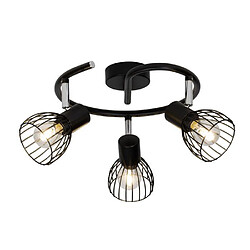 Brilliant (Lighting) Applique BLACKY 3x40W E14 Noir