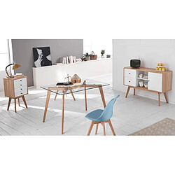 Homemania Lot de 4 chaises Carlotta