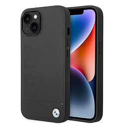 BMW Coque arrière rigide pour iPhone 14 -noir 