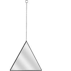 Avis The Home Deco Factory Miroir suspendu Triangle noir Louxor (Lot de 3).