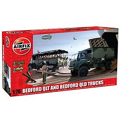 Airfix Maquettes véhicules militaires : Bedford QLT and Bedford QLD Trucks