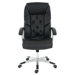 Acheter Mendler Fauteuil de bureau pro L42 XXL, charge 150kg, similicuir ~ noir