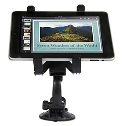 Wewoo Support Holder noir pour iPad 4 3 / 2, iPad, mini 1/2/3 Samsung Galaxy TAB de de montage de voiture