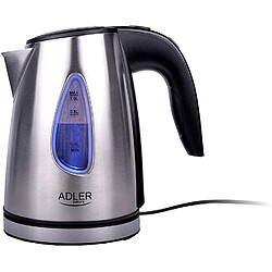 Adler bouilloire électrique de 1L 1500W gris noir