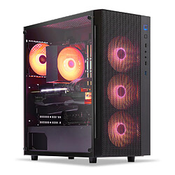 Sedatech PC Gamer • AMD Ryzen 5 7600X3D • RTX4060 • 32Go DDR5 • 2To SSD M.2 • sans OS PC Gamer Advanced • AMD Ryzen 5 7600X3D 6x 4.1Ghz (max 4.7Ghz) • Geforce RTX4060 • 32Go DDR5 DDR5 6000Mhz • 2To SSD M.2 • Wifi • Bluetooth, USB 3.2 • sans OS