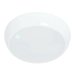 Saxby Plafonnier Vigor Polycarbonate blanc brillant