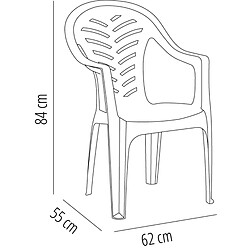 Fauteuil Intérieur Extérieur PALS Set de 4 - Resol