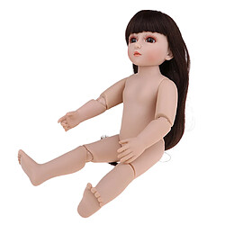 Acheter Corps nu articulé en plastique de 45 cm DIY NPK adossé pour poupées de fille BJD de 18 pouces