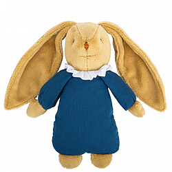 Lapin Musical Nid d'Ange Bleu Denim 25 Cm - Trousselier 