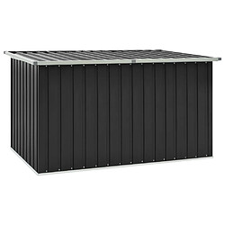 vidaXL Boîte de rangement de jardin Anthracite 171x99x93 cm