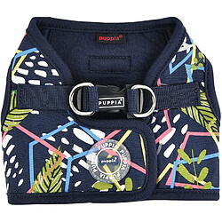 Puppia Harnais pour Chien Botanical Harness B, Navy, XL