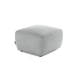 Lisa Design Sorrente - pouf - en tissu texturé