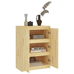 Acheter Maison Chic Buffet,Meuble de Rangement,commode pour salon,Cuisine 60x36x84 cm bois de pin massif -MN15249