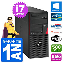 PC Tour Fujitsu Esprimo P720 Intel i7-4770 RAM 8Go Disque 500Go Windows 10 Wifi · Occasion 