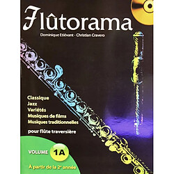 Hit Diffusion Flûtorama Vol 1A - Partitions pour flûte traversière - Dominique Etievant / Christian Cravero (+ CD) 