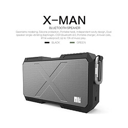 Acheter Wewoo Enceinte Bluetooth étanche vert pour iPhone, Galaxy, Sony, Lenovo, HTC, Huawei, Google, LG, Xiaomi, d'autres Smartphones Portable Sports de Plein Air Haut-Parleur Stéréo Sans Fil Sound Box Subwoofer Récepteur Audio,