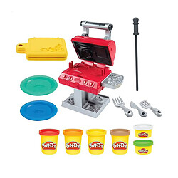 Hasbro Le Roi du Grill Play-Doh Kitchen Creations avec Pâte à Modeler et Accessoires Multicolore