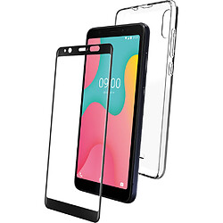 Pack Coque souple Transparente + Protège-écran 2.5D en Verre trempé pour Y60 Wiko Wiko