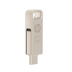 Clé USB HP Acier 128 GB 