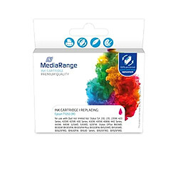 MediaRange Cartouche d'encre pour/Remplacement Epson T1293 (M) avec Puce Magenta