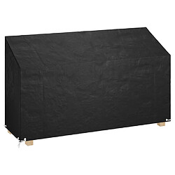 vidaXL Housse de banc de jardin 12 œillets 210x70x70/88cm polyéthylène