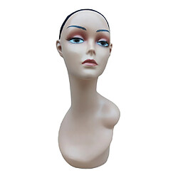 buste tête de mannequin femme pour perruque