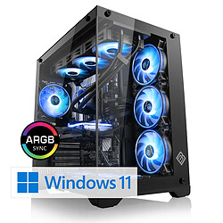 CSL-Computer PC Gaming M11220H PC Gaming M11220H, Intel Core i9-14900KF (8x 3200 MHz), GeForce RTX 4070 Ti SUPER, 96 Go DDR5 RAM, M.2 SSD 4000 Go, Windows 11