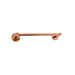 Rav Porte-serviette mural COLORADO en laiton rose gold poli 34,3x7,2cm 