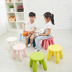 Acheter Wewoo Tabouret coloré pour enfantschaisetabouret de bébétabouret en plastique de jardin d'enfants orange