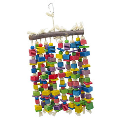 Jouets à mâcher bois perroquet oiseaux