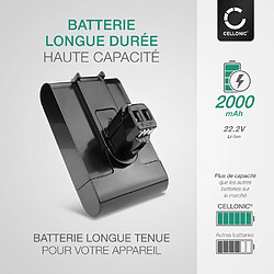 Batterie pour Dyson DC44 Animal, DC44 Animal Total Clean, DC31 Animal, DC31, DC35, DC34 2000mAh de CELLONIC