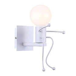 Universal Lampe murale créative à LED d'intérieur Lampe murale moderne Lampe Art Deco Fer E27 Chambre Chambre Enfant Cuisine | Lampe murale intérieure à LED 