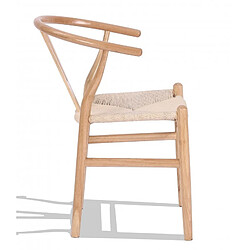 Nest Dream Chaise nordique en bois de hêtre poli - Wish