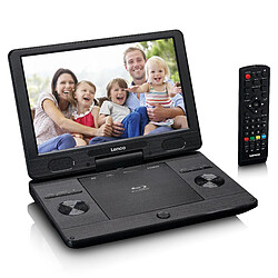 Lenco Lecteur DVD portable/Blu-ray 11.5" avec USB et SD BRP-1150BK Noir