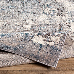 Acheter Surya MARGOT - Tapis abstrait, Bleu, Gris et Taupe - 157x213cm