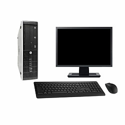 PC HP 8300 Elite SFF Ecran 19" Intel i7-3770 RAM 16Go SSD 480Go Windows 10 Wifi - Occasion