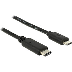 DeLock USB-C - microUSB 1 m Noir (83602)