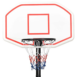 Acheter vidaXL Support de basket-ball Blanc 258-363 cm Polyéthylène