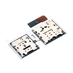 Wewoo Tiroir de Carte SIM pour Samsung Galaxy Tab S2 9.7 4G / T819 Micro SD et Câble SIM flexible Flex Cable pièce détachée