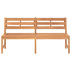 Avis Maison Chic Banc de jardin | Banquette de jardin | Chaise Relax 180 cm Bois de teck solide -MN69917