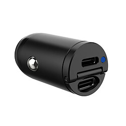 Chargeur de voiture Celly CCMINI2USBCBK 