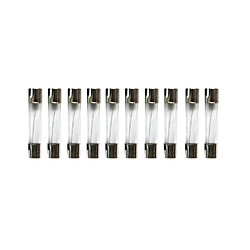 10 pièces 6mm x 30mm coup rapide tube en verre fusibles 20a 250v