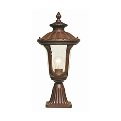 Elstead Lighting Lampe sur pied extérieur Chicago Bronze rouillé