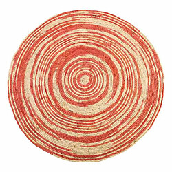 Tapis Alexandra House Living Marron Fibre naturelle 120 x 120 cm Circulaire