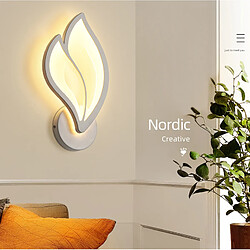 Avis Stoex Applique Murale Led, Applique Murale Créative, Applique Murale Moderne en Acrylique Pour Chambre À Coucher, Couloir, Salon, Bureau - Blanc Chaud