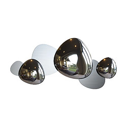 MAYTONI Applique murale LED intégrée moderne nickel, 3000K 